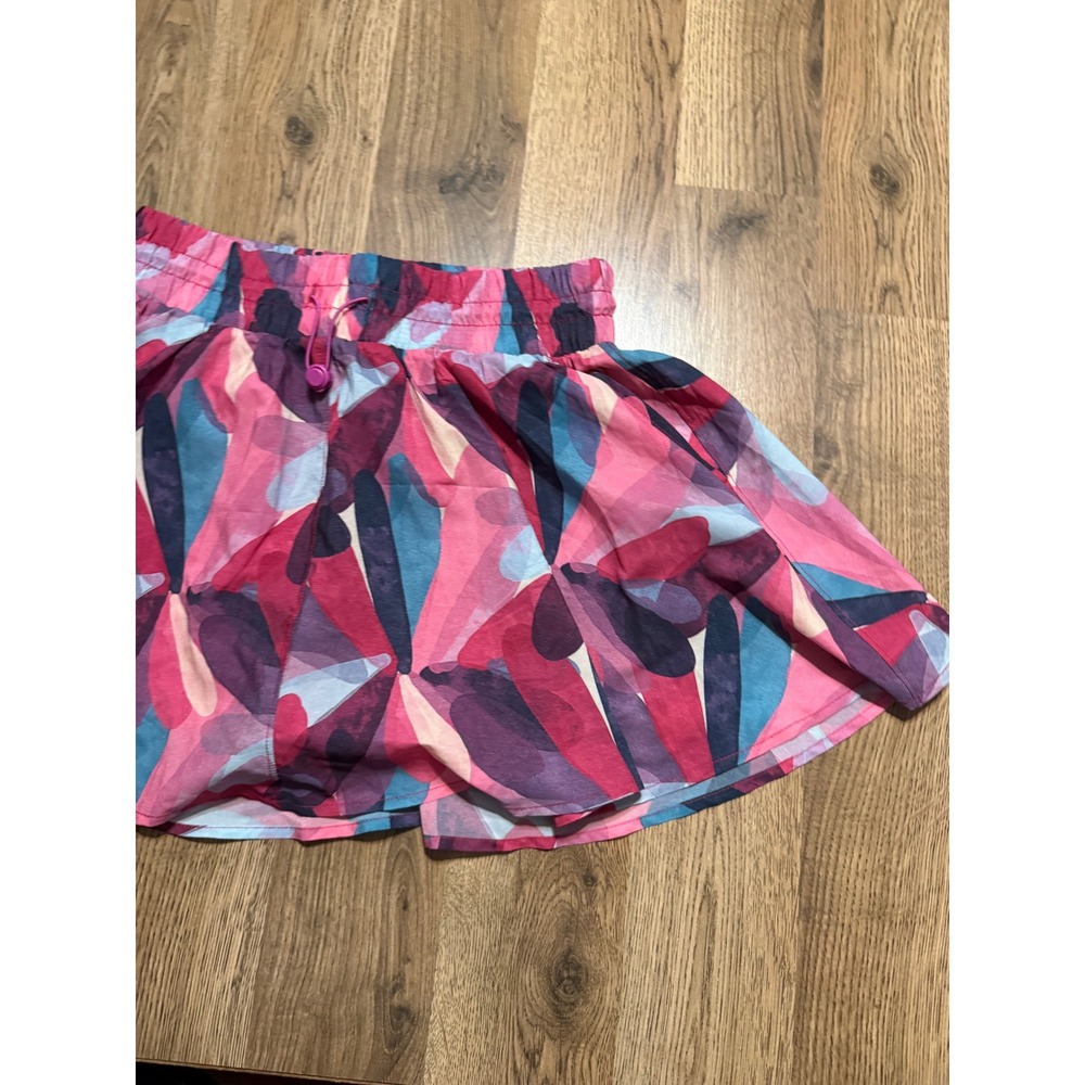 Sincerely Jules Skorts Women's Size Small Pink Blue Purple Geometric Print - Picture 4 of 10